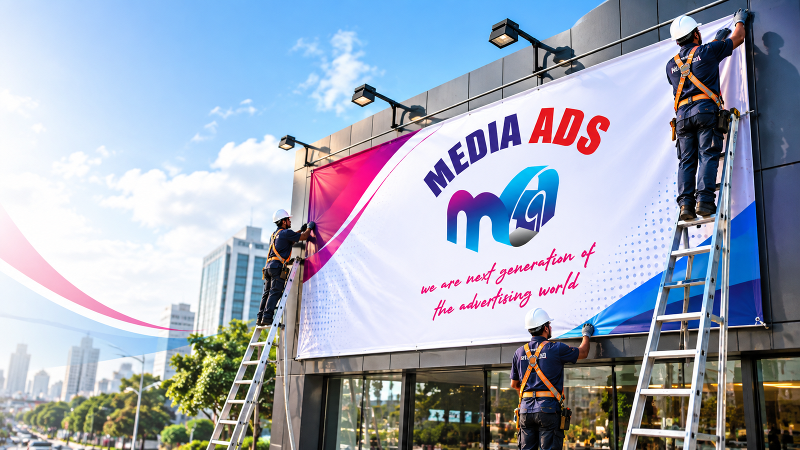 Flex Banner Installation