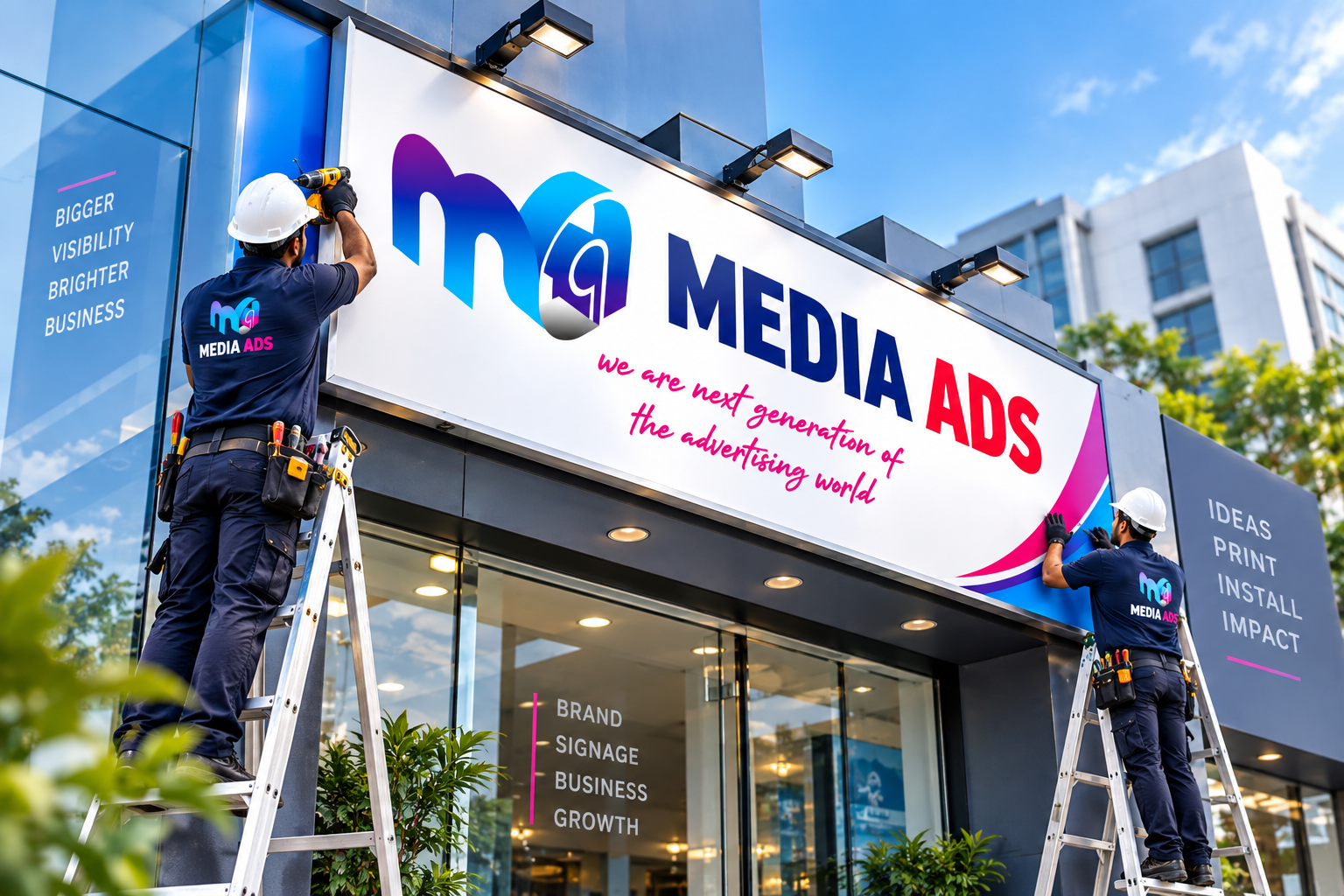 Signboard Fixing